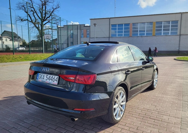 Audi A3 cena 67000 przebieg: 161500, rok produkcji 2015 z Brańsk małe 79